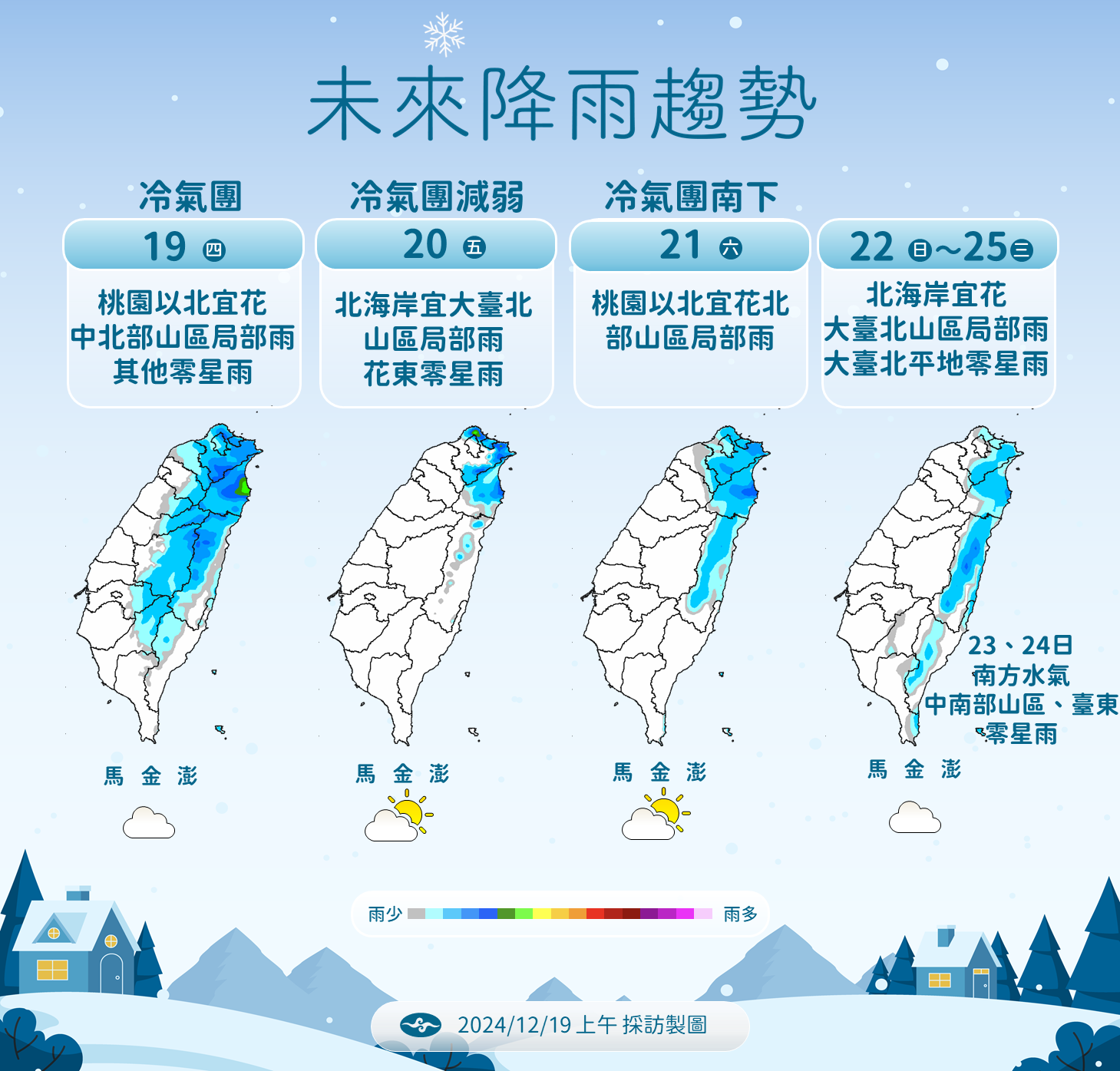 ▲▼天氣趨勢。（圖／氣象署提供