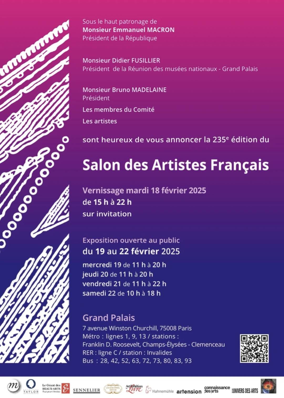 第235屆「法國藝術家沙龍」（圖／Le Salon des artistes fran&ccedil;ais ）