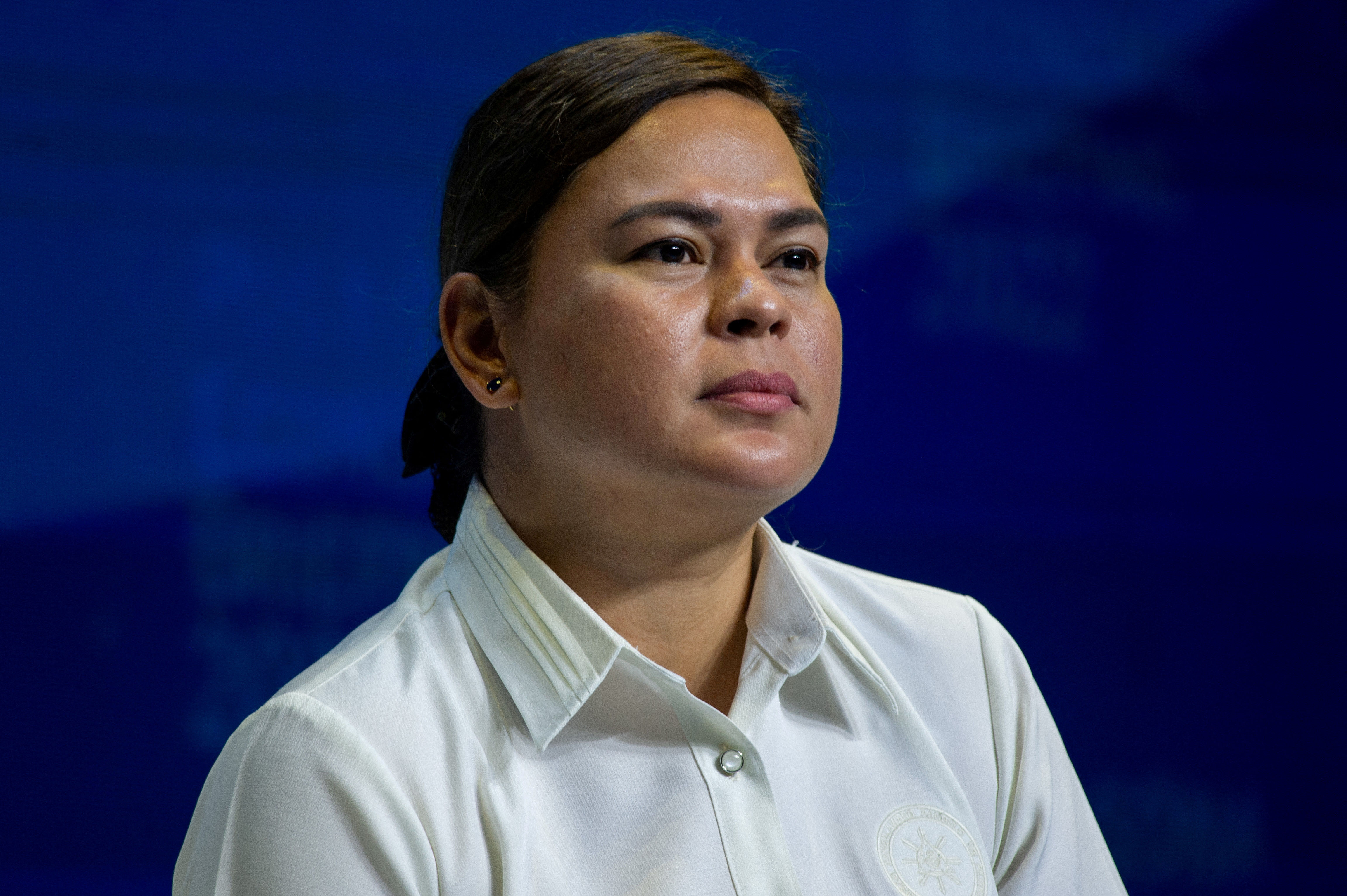 ▲▼菲律賓副總統薩拉．杜特蒂（Sara Duterte）。（圖／路透）