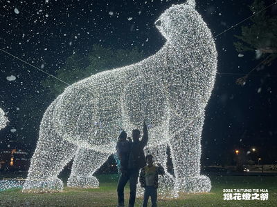 台東鐵花燈之祭看6大燈飾、雪花秀