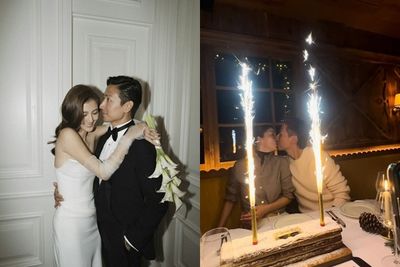 吳千語與百億富三代結婚一周年！甜蜜照「肚子有亮點」網狂猜有喜