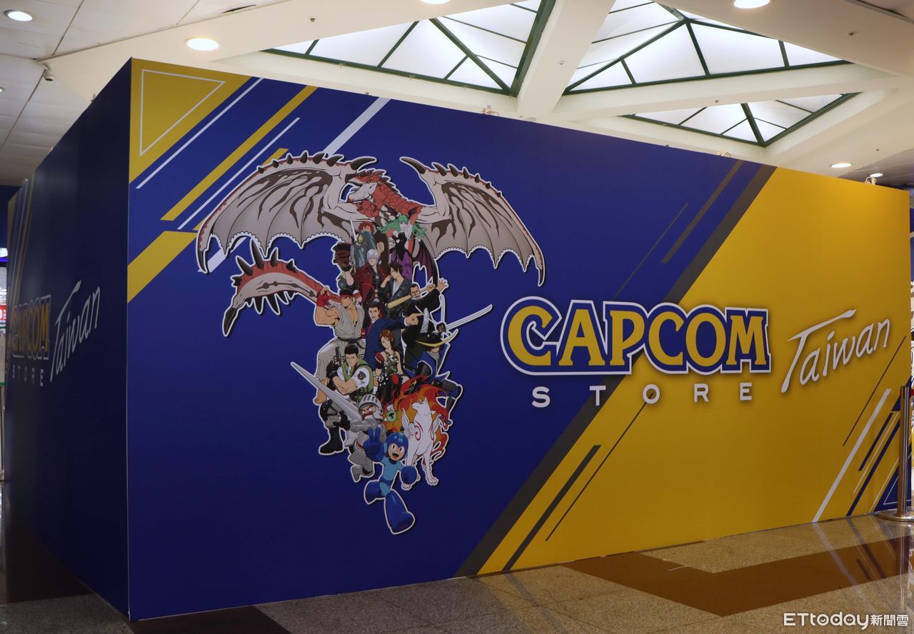 ▲▼     CAPCOM POP-UP,快閃店        。（圖／記者蘇晟彥攝）