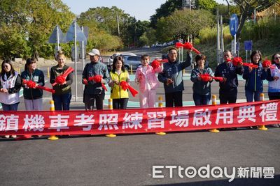 西螺鎮機車考照練習場啟用　提供安全便利練習環境