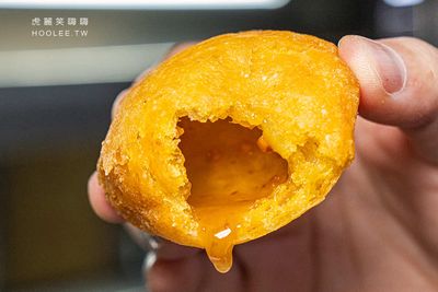 高雄30年古早味點心攤！爆糖餡蕃薯椪