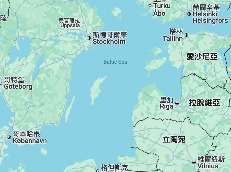 ▲波羅的海。（圖／翻攝Google Maps）