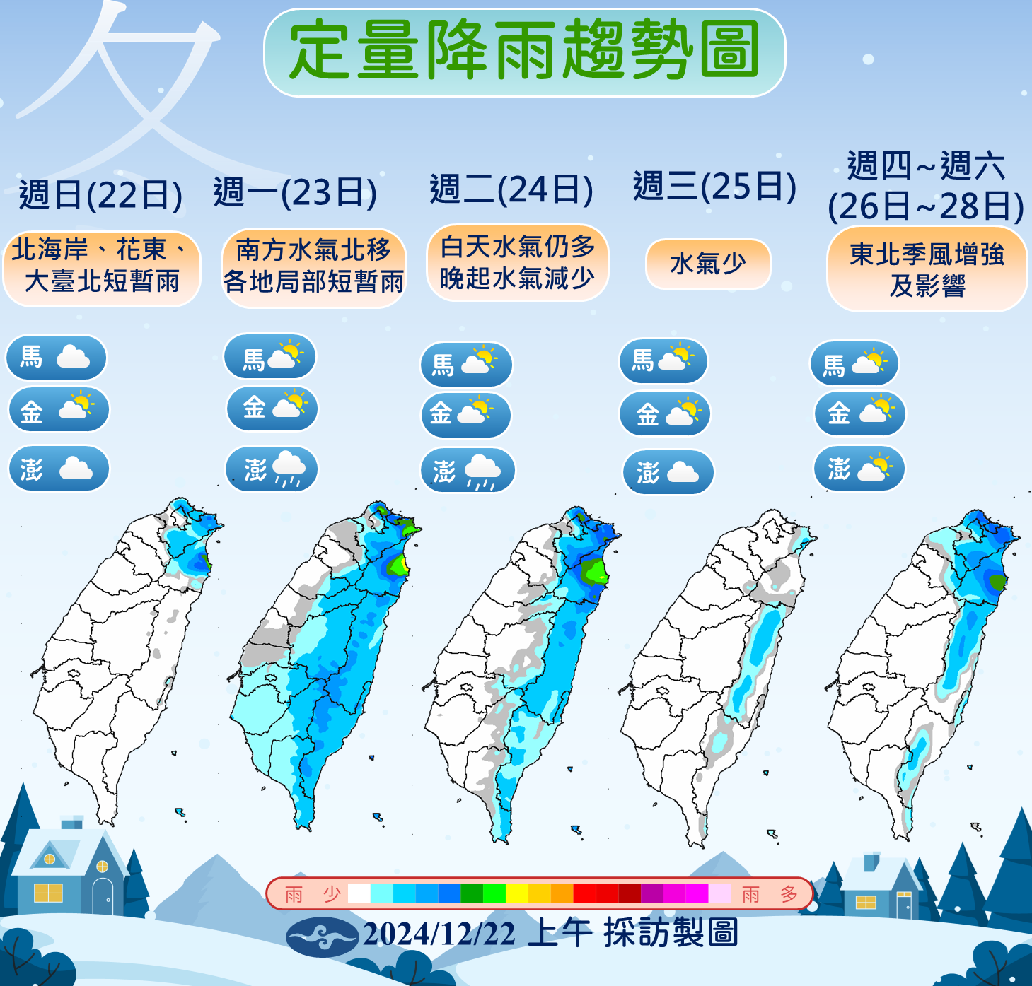 ▲▼天氣趨勢=。（圖／氣象署提供）