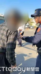 不滿施工要繞路！台南男嗆交管人員「還拿鐮刀砍警」　遭壓制帶回