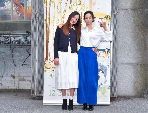 ▲《樹冠羞避》韓寧、黃可欣。（圖／公視提供）