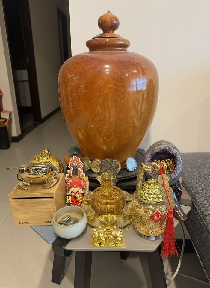 ▲▼向蕙玲家的招財物 。（圖／向蕙玲提供）