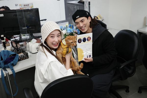 ▲林哲熹和經紀人Cindy。（圖／翻攝自臉書）