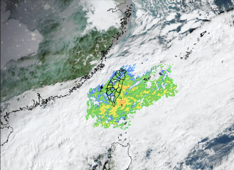 ▲▼周四又有新一波的東北季風南下，周五開始北部陰雨濕冷的感受明顯。（圖／翻攝天氣風險 WeatherRisk臉書）