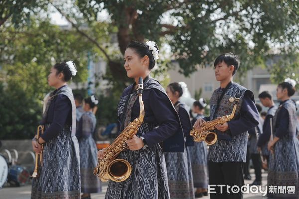 ▲▼  泰國管樂常勝軍「南邦易三倉管樂團」　驚喜快閃「開嘉市集」  。（圖／嘉義市政府提供）