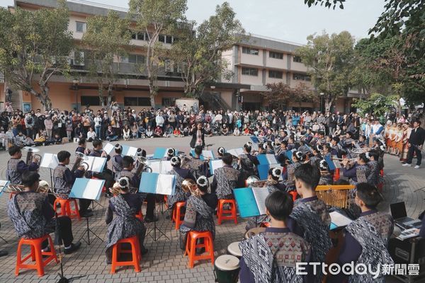 ▲▼  泰國管樂常勝軍「南邦易三倉管樂團」　驚喜快閃「開嘉市集」  。（圖／嘉義市政府提供）