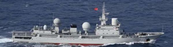 ▲▼815型電子偵察艦「玉衡星號」（舷號798）。（圖／日本防衛省）