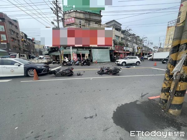 ▲▼仁武車禍。（圖／記者許宥孺翻攝）