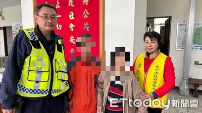 台中女迷途呆坐超商30小時　警帶回派出所助返家