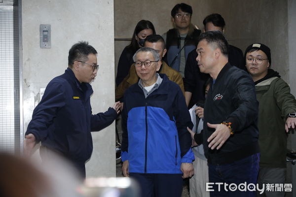 ▲▼       柯文哲交保離開       。（圖／記者湯興漢攝）