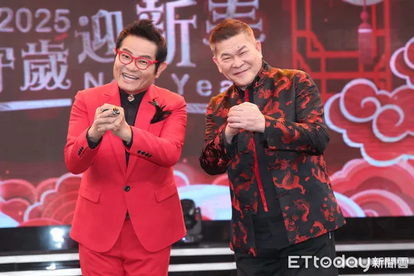 ▲▼ 華視除夕特別節目-許效舜,彭恰恰。（圖／記者黃克翔攝）