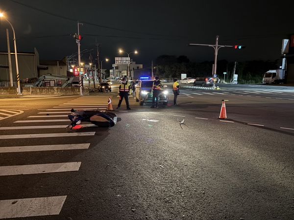 ▲彰化女子雙載遭撞飛骨折，肇事駕駛逃逸。（圖／民眾提供）
