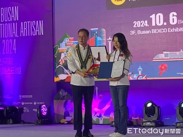 ▲▼由黃湘涵老師帶領花蓮6位學子，赴韓國釜山參加「2024AF韓國國際技能人大賽」勇奪11面金牌。（圖／花蓮縣政府提供，下同）