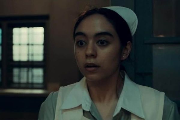 ▲《鬼診所》神祕女鬼撞臉天后蔡依林。（圖／車庫提供）