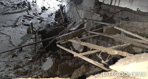 ▲▼桃園工地意外             。（圖／記者楊熾興翻攝）