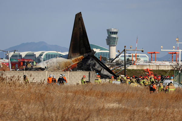 ▲▼ 南韓濟州航空班機29日墜毀。（圖／路透）