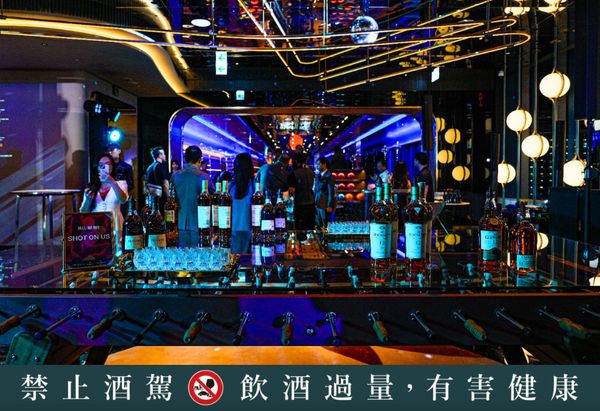 ▲▼Rolling Bar 滾 BAR，臺中勤美洲際酒店酒吧，質感摩登新地標。（圖／混血珊莎提供）