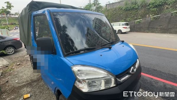 ▲基隆命案，貨車內冰櫃驚見遭焚燒過男屍。（圖／記者郭世賢翻攝）