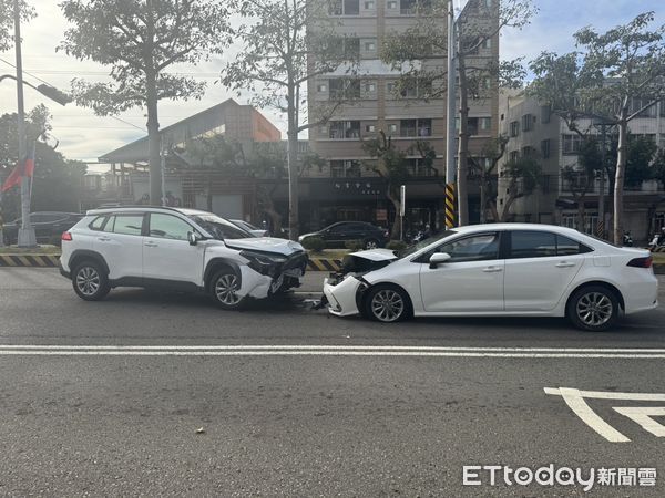 ▲台中沙鹿車禍。（圖／記者游瓊華翻攝）