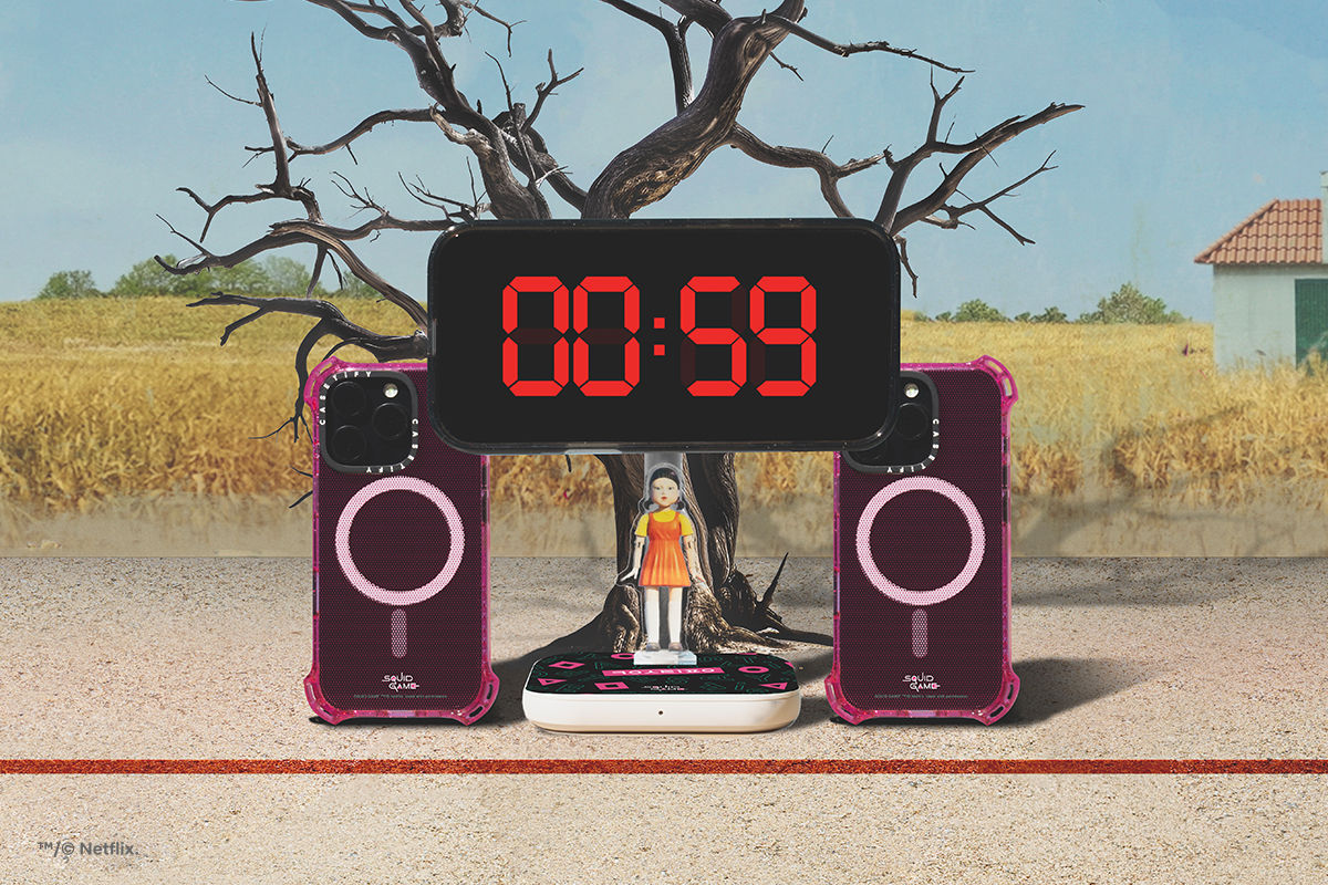 ▲魷魚遊戲x CASETiFY 聯名系列上市。（圖／品牌提供）