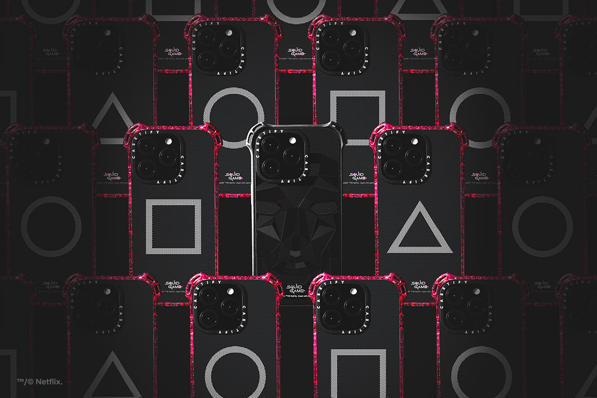 ▲魷魚遊戲x CASETiFY 聯名系列上市。（圖／品牌提供）