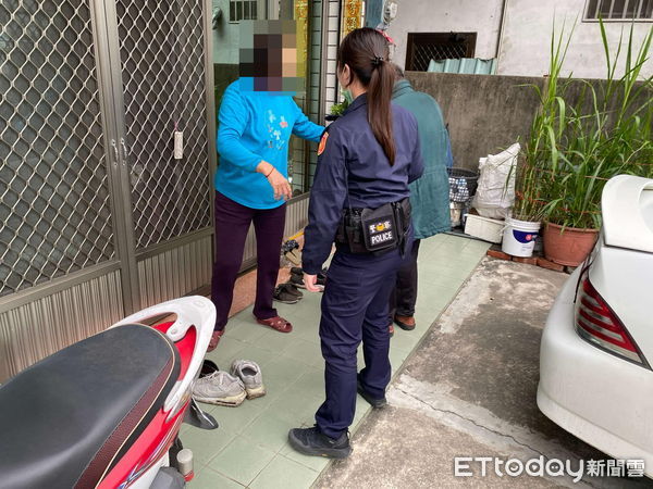 ▲▼  失明老翁迷路 水上警及時救援。（圖／水上分局提供）