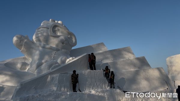 ▲▼哈爾濱街頭時常可見濱濱、妮妮的身影。（圖／記者陳冠宇攝，下同）