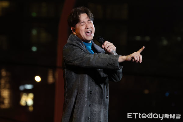 ▲▼ 北市府前跨年晚會。李聖傑 。（圖／記者黃克翔攝）