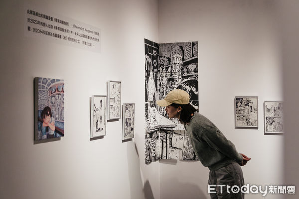 ▲▼漫畫家「丁柏晏」透過作品喚醒觀眾面對內心最真實的自己。（圖／記者許宥孺翻攝）