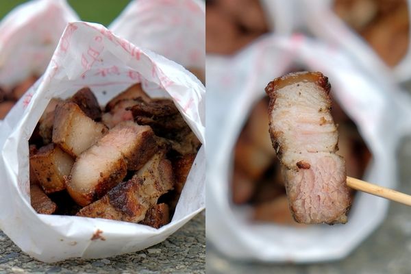 ▲▼清水這家40年烤物天堂！爆漿貢丸、鮑魚、斑甲到沙朗牛全都有。（圖／飛天璇的口袋提供）