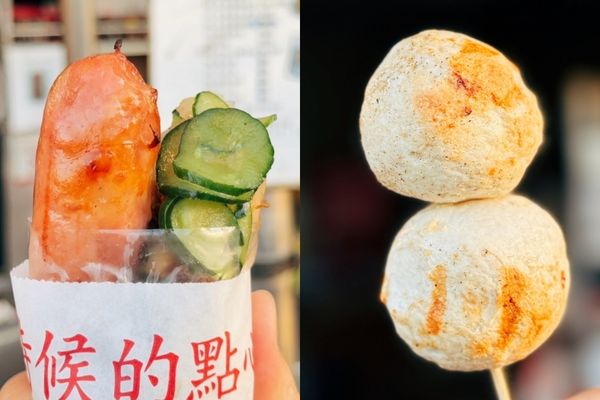 ▲▼清水這家40年烤物天堂！爆漿貢丸、鮑魚、斑甲到沙朗牛全都有。（圖／飛天璇的口袋提供）