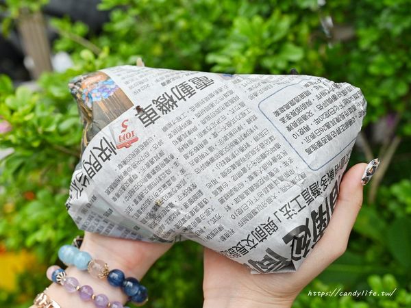 ▲▼挑戰全台最大控肉飯糰，小鳥胃請先跳過。（圖／部落客糖糖提供）