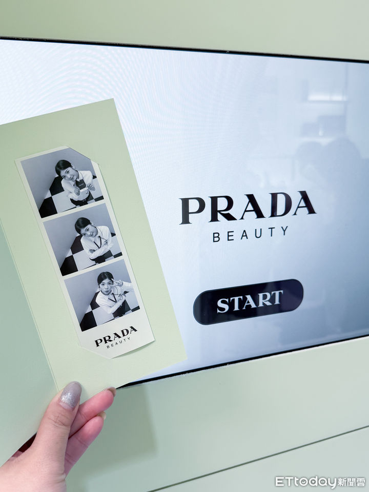 PRADA BEAUTY,PRADA,彩妝,快閃店,時尚。（圖／記者李薇攝）