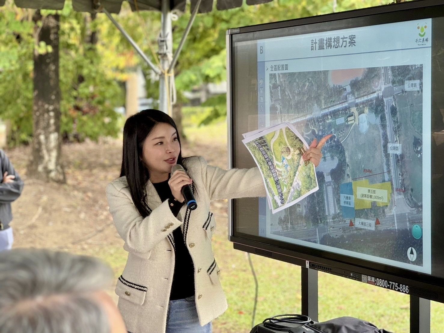 ▲立法院教委會赴雲林考察 張嘉郡爭取經費升級教育與體育設施。（圖／張嘉郡服務處提供）