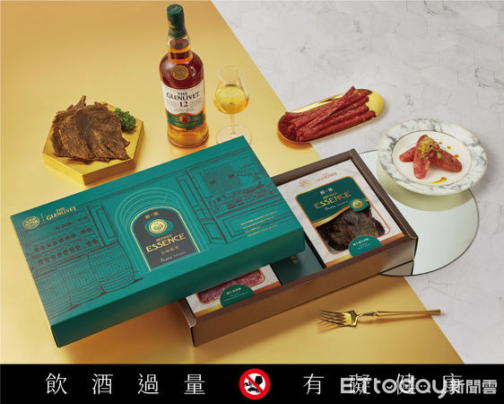 ▲黑橋牌聯手單一麥芽威士忌領導品牌格蘭利威(The Glenlivet) 推出創新台味聯名禮盒。（圖／記者林東良翻攝，下同）