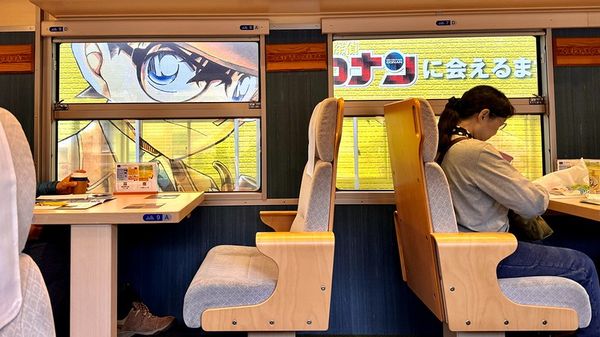 ▲▼搭乘日本天地號開啟山陰假期！觀光列車上吃美食、抽籤超有趣。（圖／小虎食夢網提供）