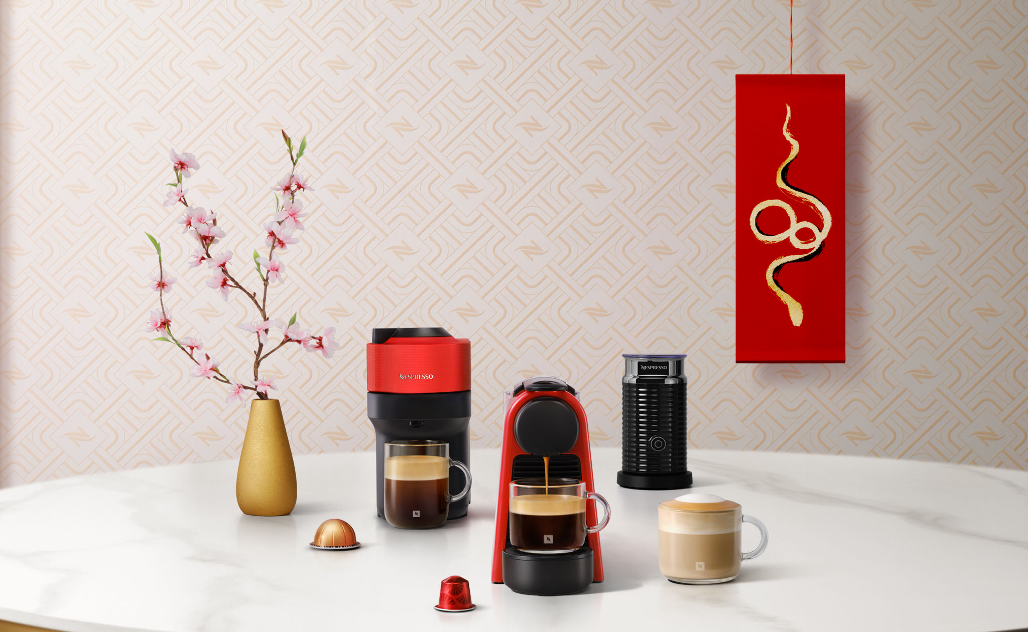 ▲Nespresso推出金蛇春節特定禮盒。（圖／各品牌提供）