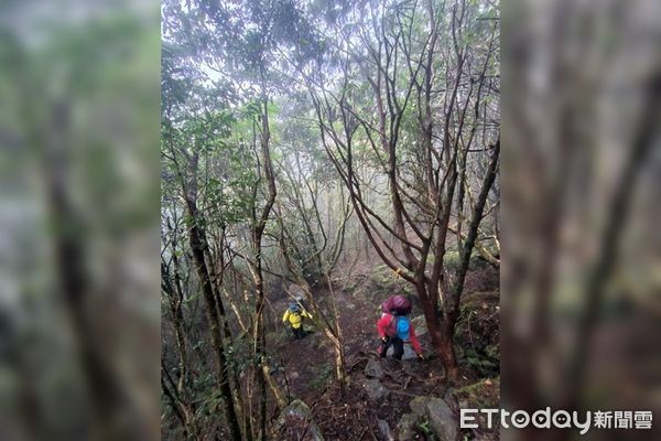 ▲▼黃姓女山友遭7人丟包。。（圖／記者楊漢聲翻攝）