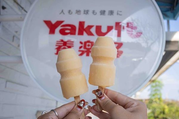 ▲▼嘉義東區美食養樂多冰沙，養樂多化身超卡哇伊冰棒。（圖／部落客美熊提供）