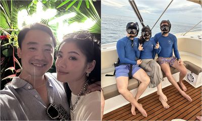 超寵妻！薄瓜瓜曬自拍「甜摟許惠瑜」幸福笑　網讚：老婆太美