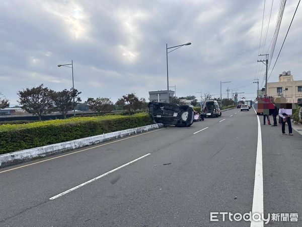 ▲▼彰化縣埔心鄉瑤鳳路三段車禍             。（圖／記者唐詠絮翻攝）