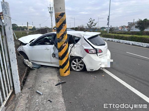 ▲▼彰化縣埔心鄉瑤鳳路三段車禍             。（圖／記者唐詠絮翻攝）