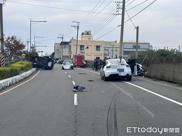 ▲▼彰化縣埔心鄉瑤鳳路三段車禍             。（圖／記者唐詠絮翻攝）